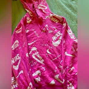 Pink Nike Hoodie